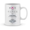 Mug personnalisé avec un prénom Maman est une princesse