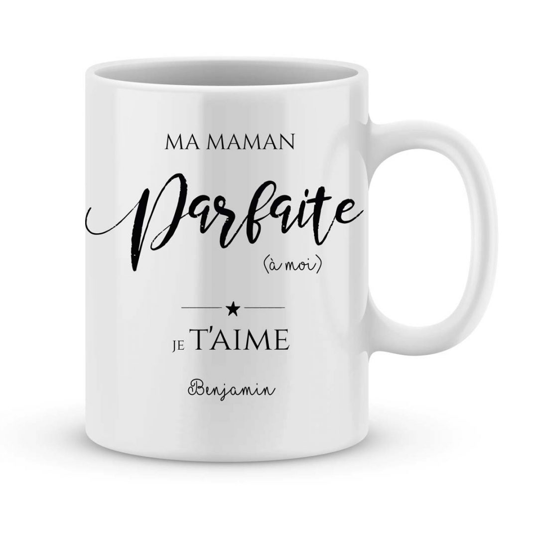 Cadeau Maman Mug Personnalisé La Meilleure Maman Du Monde 