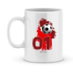 Mug personnalisé avec un prénom foot Dijon