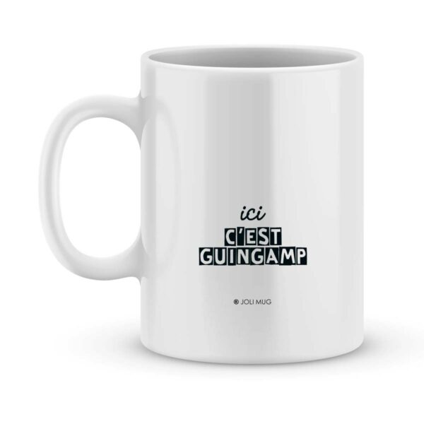 Mug personnalisé avec un prénom foot Guingamp