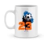 Mug personnalisé avec un prénom foot Montpellier