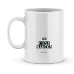 Mug personnalisé avec un prénom foot Nantes