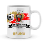 Mug personnalisé avec un prénom foot Nice