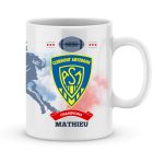 Mug personnalisé rugby top 14 ASM Clermont Auvergne