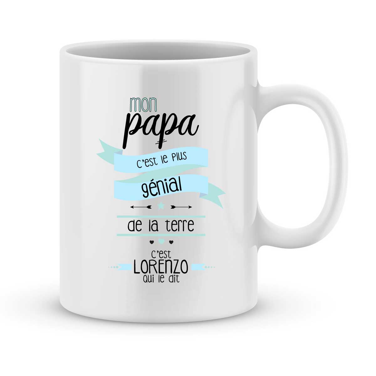 Mug personnalisé - anniversaire Papa