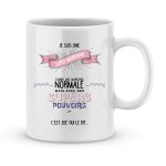 Mug personnalisé avec un prénom super marraine