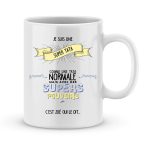 Mug personnalisé avec un prénom super tata