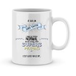 Mug personnalisé avec un prénom tonton supers pouvoirs