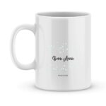 Cadeau papa. Mug personnalisé prénom joyeux noël papa