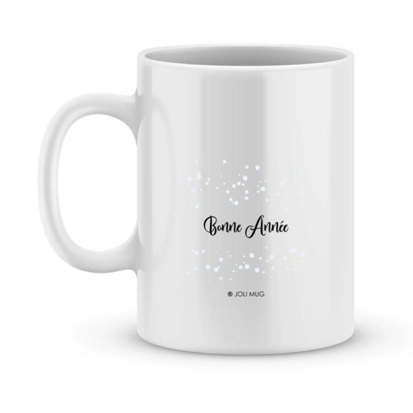 Cadeau maître. Mug personnalisé prénom joyeux noël maître