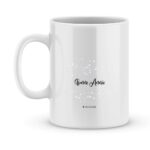 Cadeau nounou. Mug personnalisé joyeux noël nounou