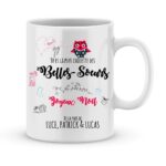 Cadeau noël belle-soeur. Mug personnalisé joyeux noël