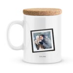 Cadeau personnalisé. Mug happy new year avec photo