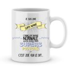 Cadeau mamie - Mug personnalisé supers pouvoirs