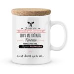 Cadeau maîtresse I Mug personnalisé avec prénom maîtresse supers pouvoirs