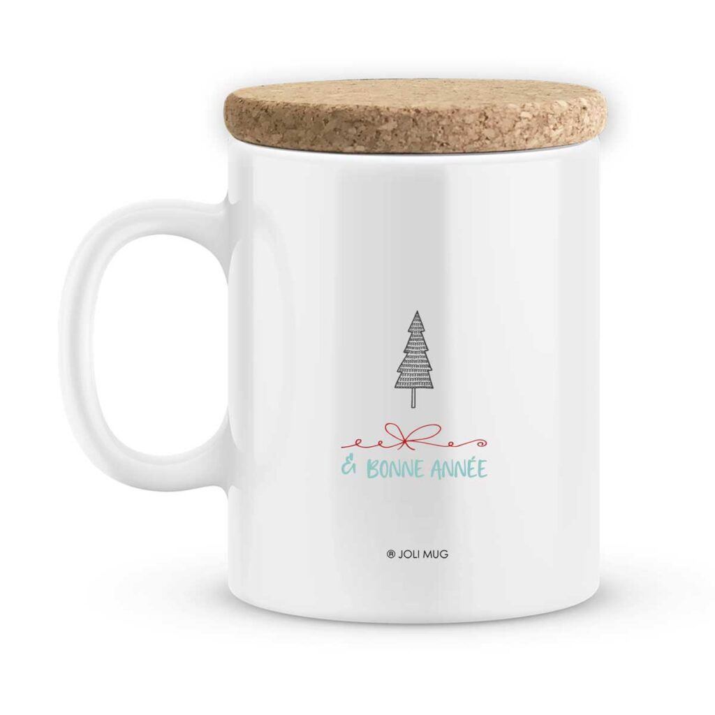 Cadeau noël beaufrère. Mug personnalisé beaufrère joyeux noël