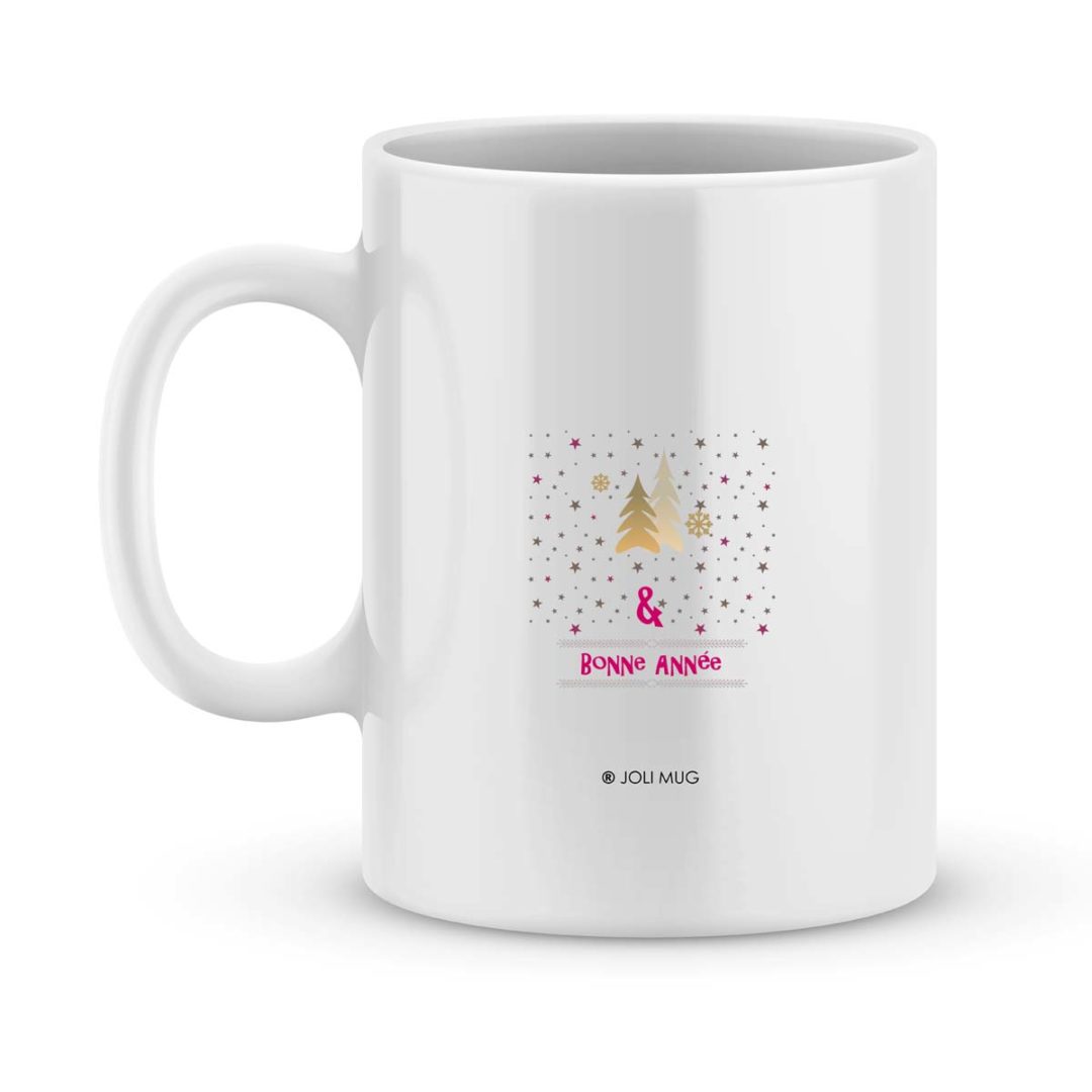 Cadeau noël bellemère. Mug personnalisé meilleure bellemère du monde