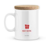 Cadeau noël pour maître. Mug joyeux noël personnalisé maître