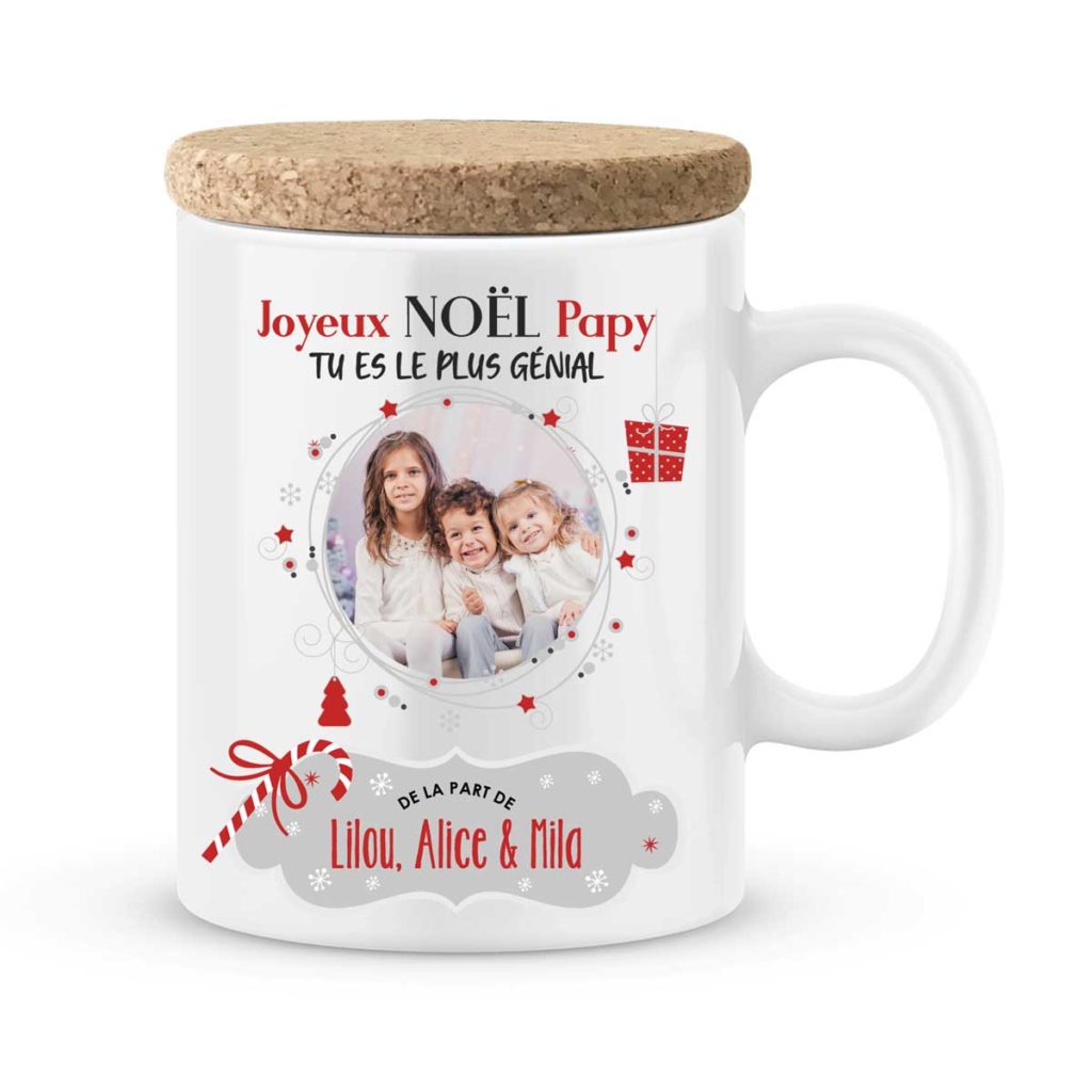 Cadeau Noël Papy Mug Personnalisé Tu Es Le Plus Génial Papy Joli Mug 