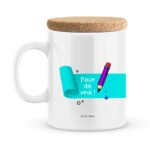 Cadeau atsem. Mug personnalisé atsem presque parfaite