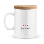 Cadeau AVS. Mug personnalisé AVS exceptionnelle avec prénoms