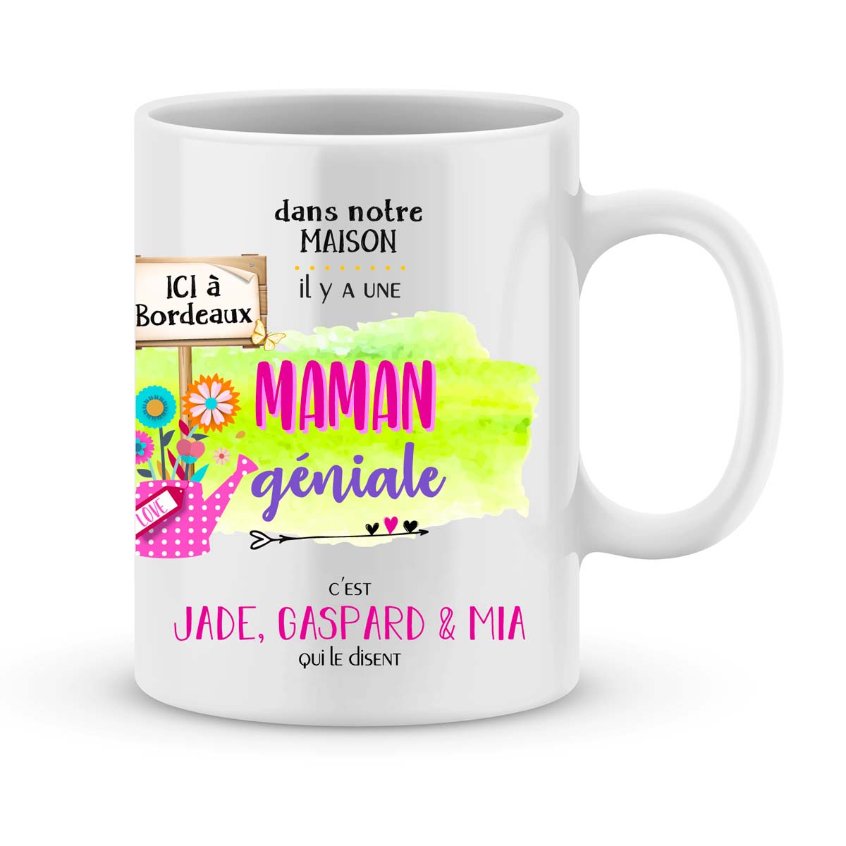 Mug Ma Mère Elle Est Trop Belle - Pour Maman - Mug-Cadeau