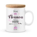 Cadeau nounou. Mug personnalisé nounou plus que parfaite