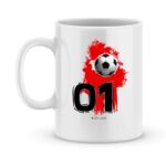 Mug personnalisé avec un prénom foot Nîmes