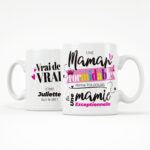 Cadeau mamie - Mug personnalisé maman formidable - mamie exceptionnelle