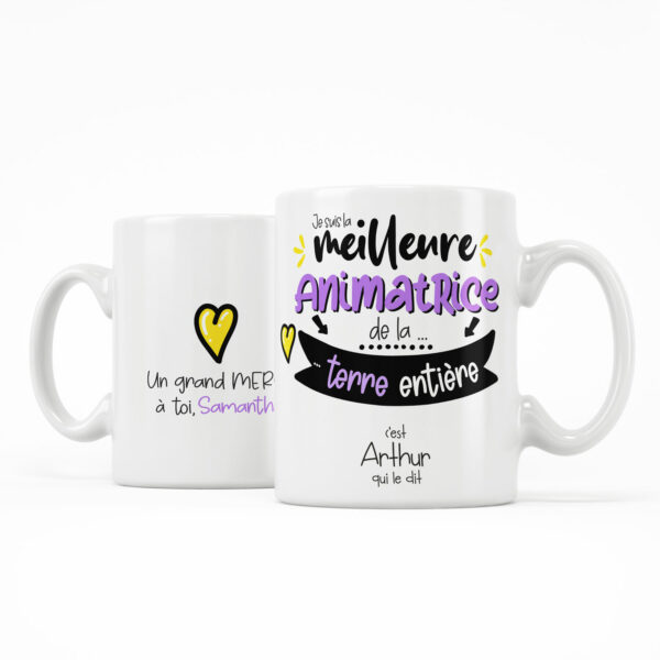 Mug - Belle-Mère d'amour - 6 Coloris - Cadeau Original – Cadeaux -Positifs.com