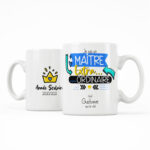 Cadeau pour maître. Mug personnalisé pour maître extraordinaire