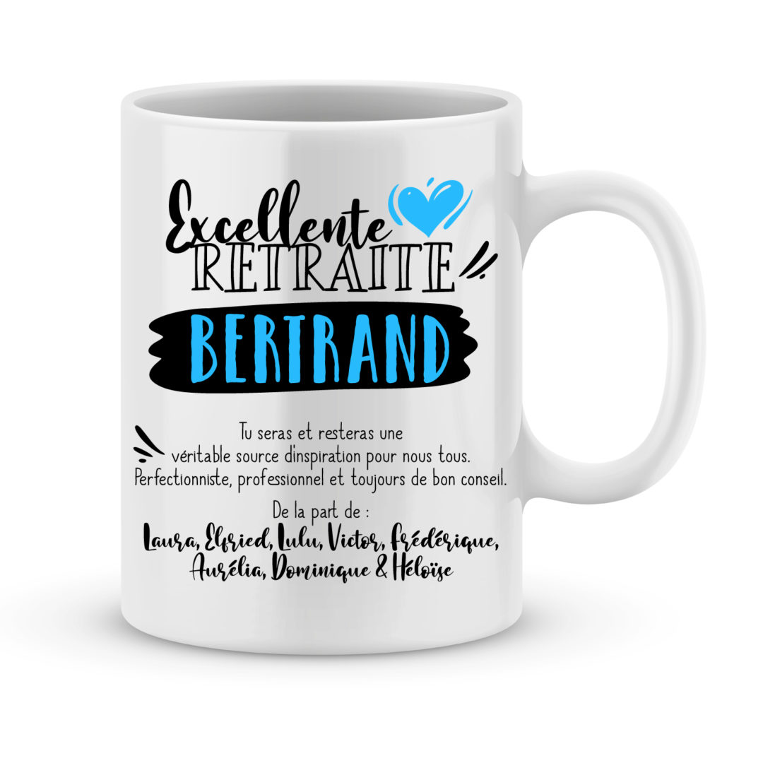 Une Idée Cadeau Retraite Mug Excellente Retraite Modèle Homme 