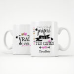 Idée cadeau saint valentin - Mug mon endroit préféré est à tes côtés