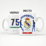 Mug Real Madrid à personnaliser avec prénom et numéro