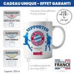 Mug Bayern à personnaliser avec prénom et numéro