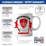 Mug Brest Foot Ligue 1 à personnaliser avec prénom et numéro