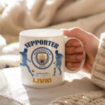 Mug Manchester City à personnaliser avec prénom et numéro