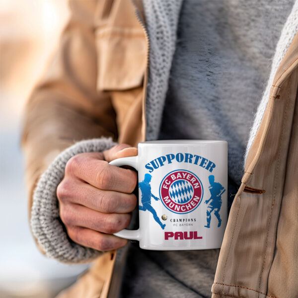 Mug Bayern à personnaliser avec prénom et numéro