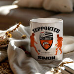 Mug Lorient Foot Ligue 1 à personnaliser avec prénom et numéro