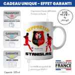 Mug Rennes Foot Ligue 1 à personnaliser avec prénom et numéro