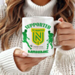 Mug Nantes Foot Ligue 1 à personnaliser avec prénom et numéro