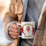 Mug Monaco Foot Ligue 1 à personnaliser avec prénom et numéro