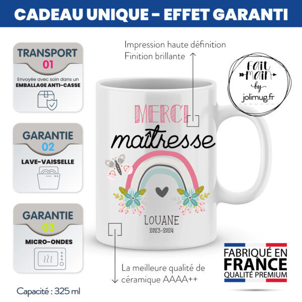 Cadeau maîtresse. Merci maîtresse