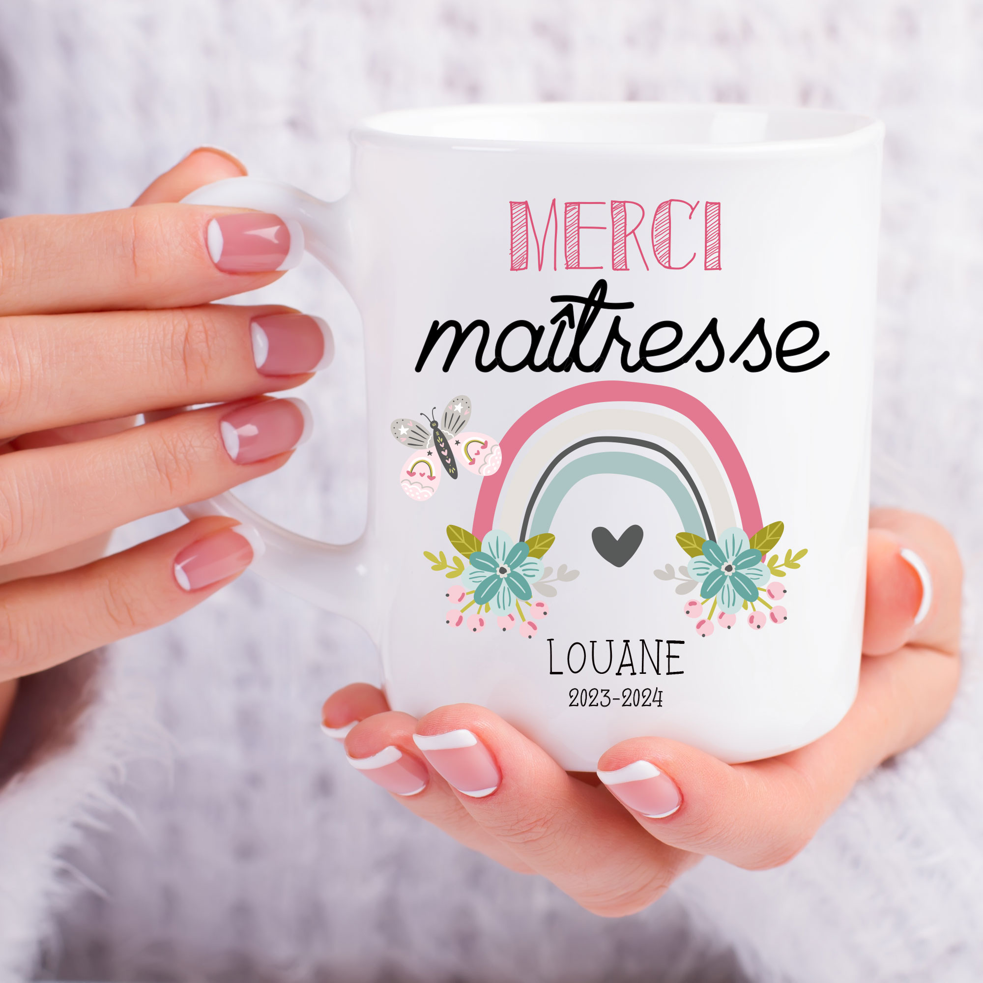 Cadeau maîtresse. Merci maîtresse