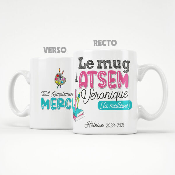 Cadeau atsem. La meilleure atsem